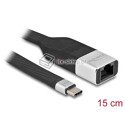 Adapter USB Typ-C do Gigabit LAN elastyczny FPC Delock 86937